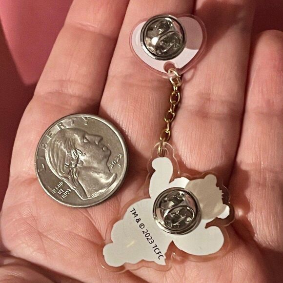 Care Bears Yellow Sun Catcher Brooch Pin - Picture 5 of 5